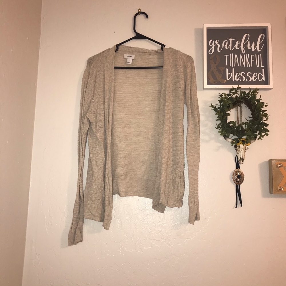 Beige cardigan